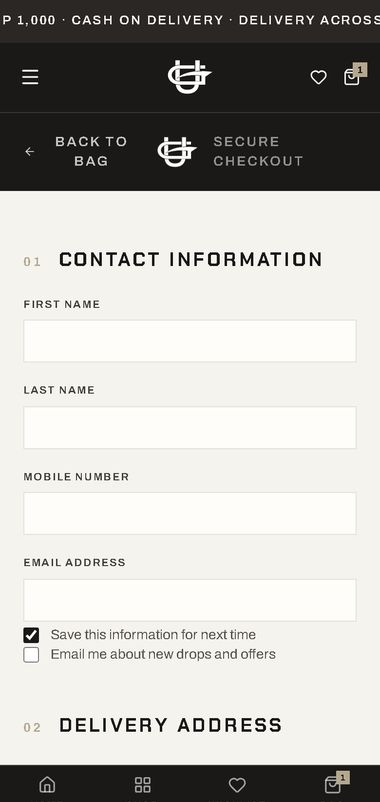 Mobile checkout