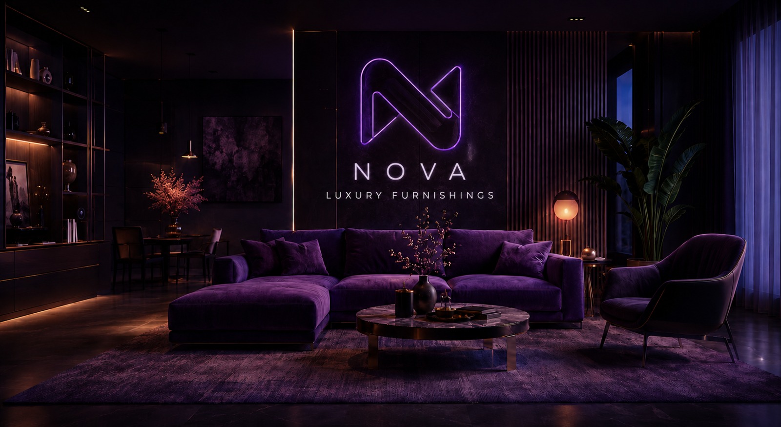 Nova Luxury Furniture — brand visual